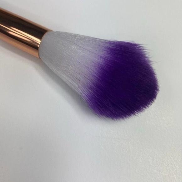 12 pc Rainbow Mermaid Diamond Point Make Up Brush Set - Picture 9 of 10